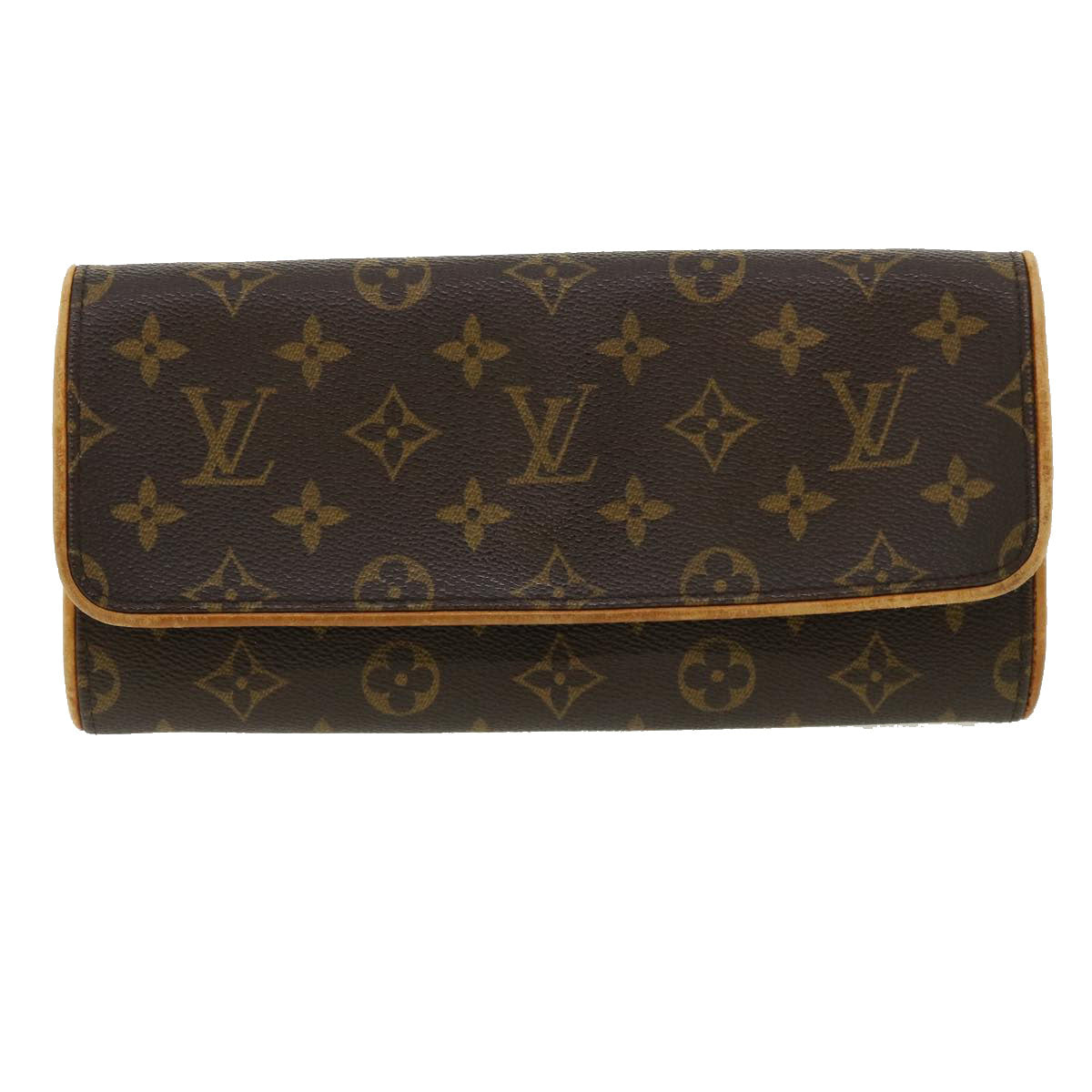 LOUIS VUITTON Monogram Pochette Twin GM Shoulder Bag M51852 LV ar8030B