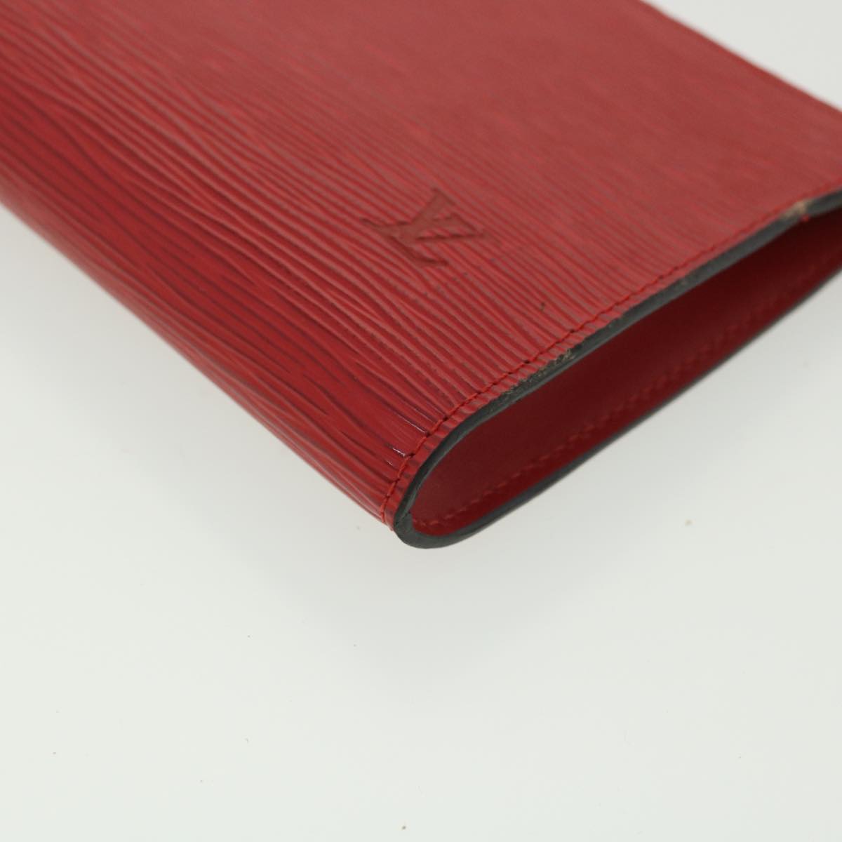 LOUIS VUITTON Epi Pochette Accessoires Pouch Red M52947 LV ar8074B