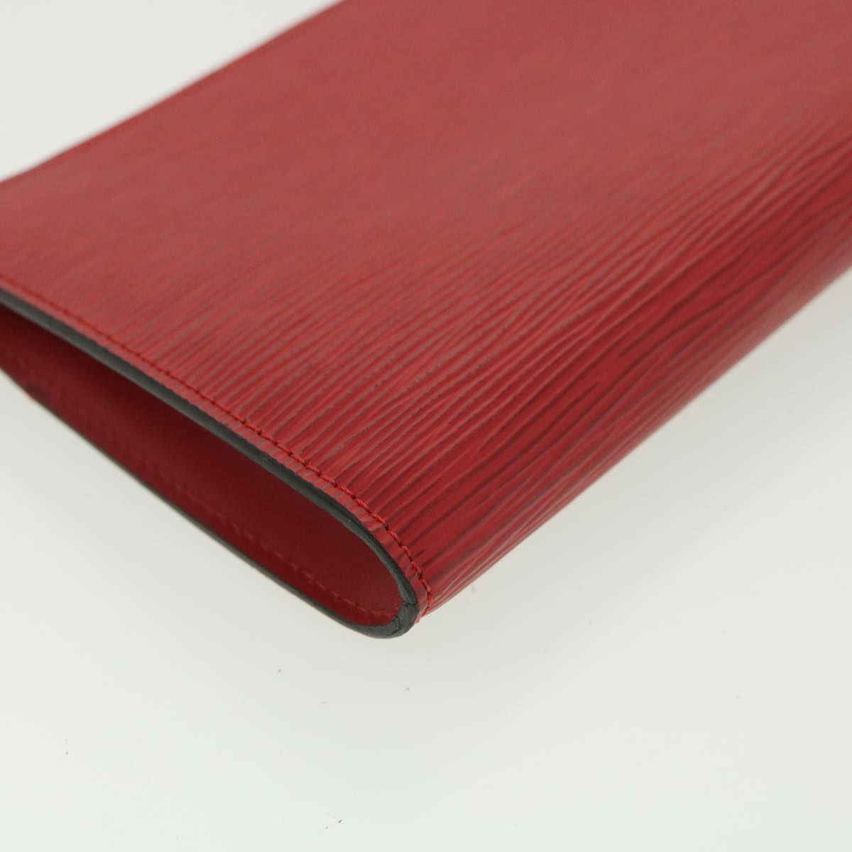 LOUIS VUITTON Epi Pochette Accessoires Pouch Red M52947 LV ar8074B