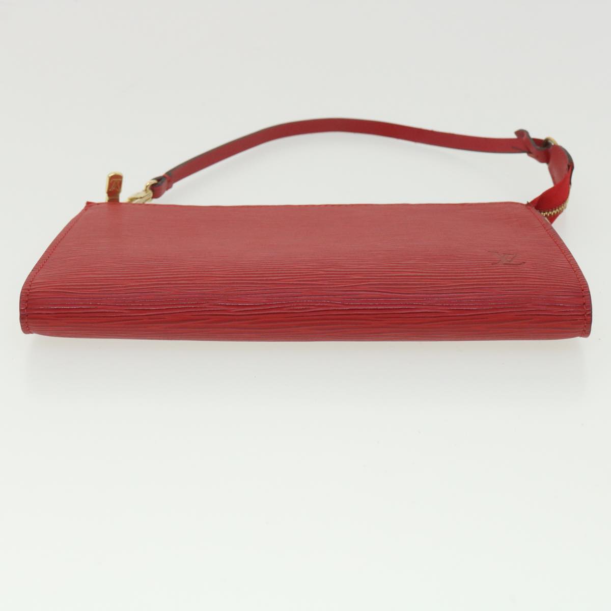 LOUIS VUITTON Epi Pochette Accessoires Pouch Red M52947 LV ar8074B