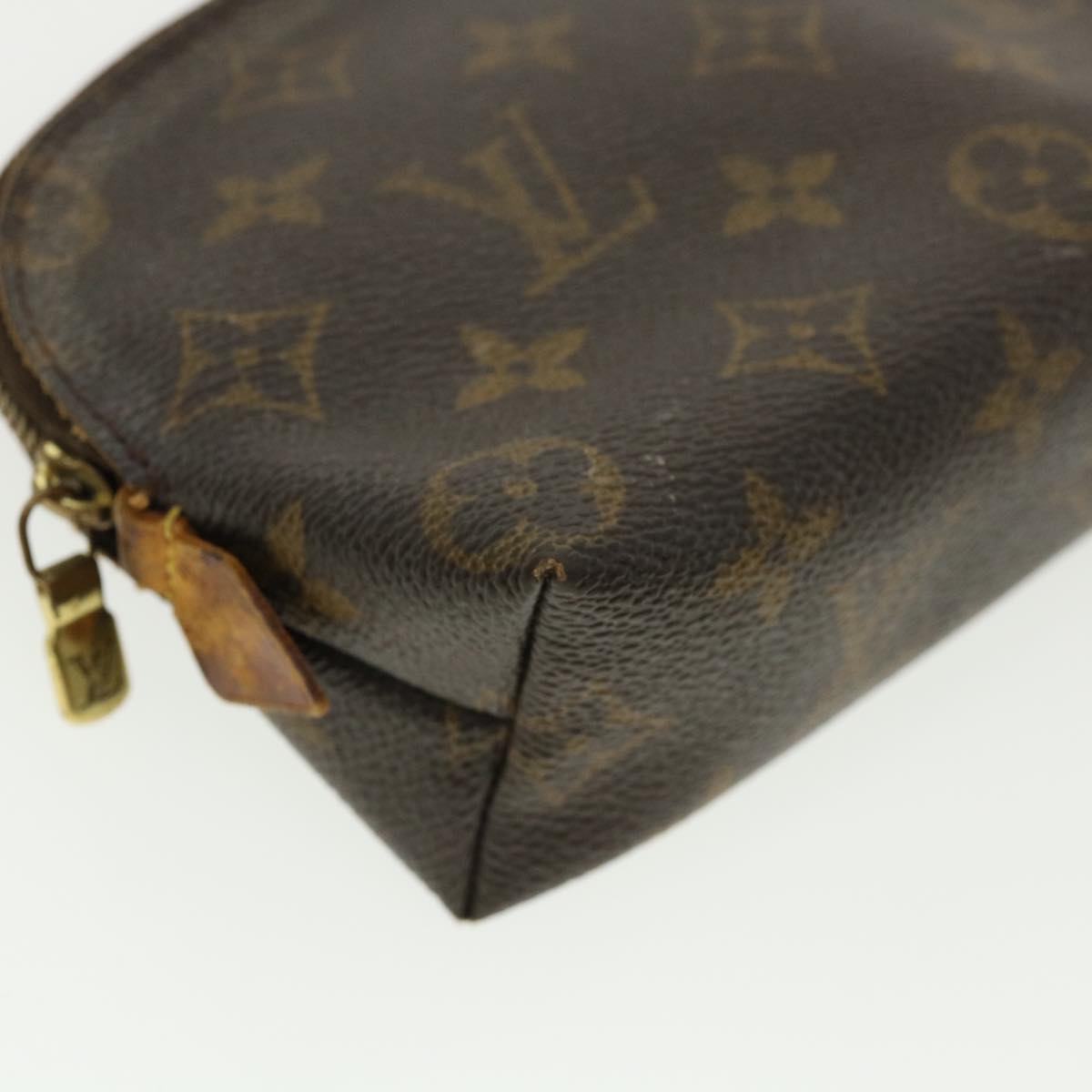 LOUIS VUITTON Monogram Pochette Cosmetic PM Cosmetic Pouch M47515 ar8093B