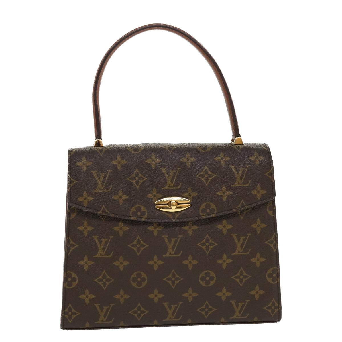 LOUIS VUITTON Monogram Malesherbes Hand Bag M51379 LV ar8270