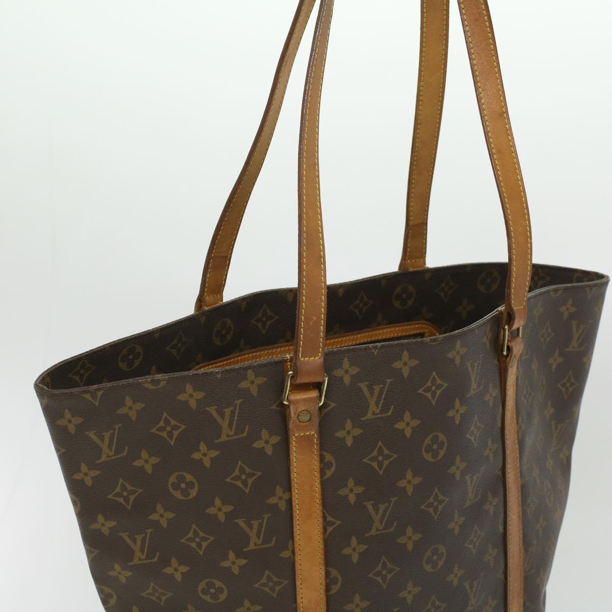 LOUIS VUITTON Monogram Sac Shopping Tote Bag M51108 LV ar8277