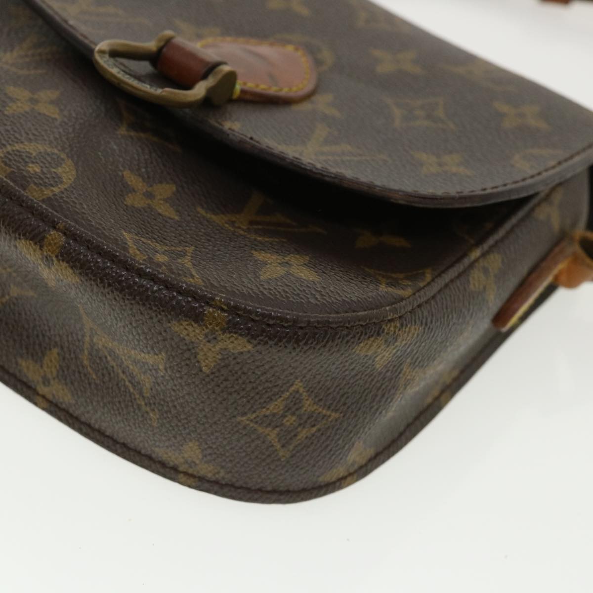 LOUIS VUITTON Monogram Saint Cloud PM Shoulder Bag M51244 LV ar8701