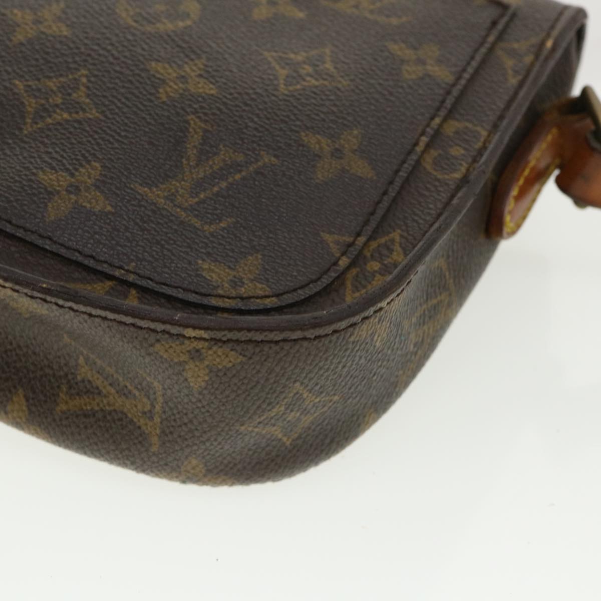 LOUIS VUITTON Monogram Saint Cloud PM Shoulder Bag M51244 LV ar8701