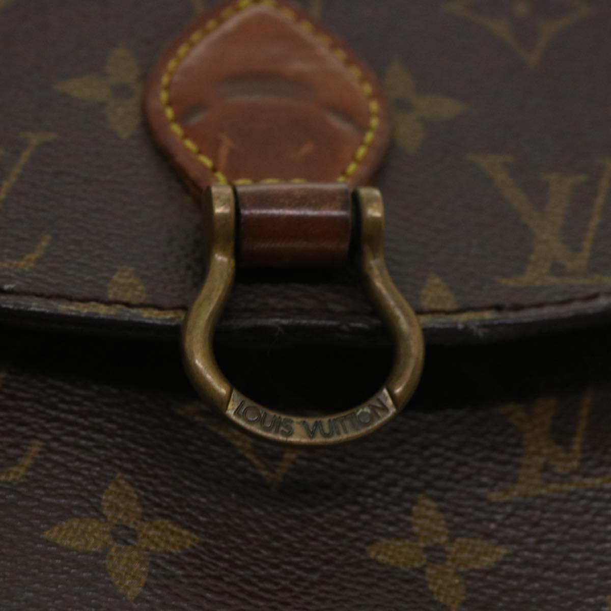 LOUIS VUITTON Monogram Saint Cloud PM Shoulder Bag M51244 LV ar8701