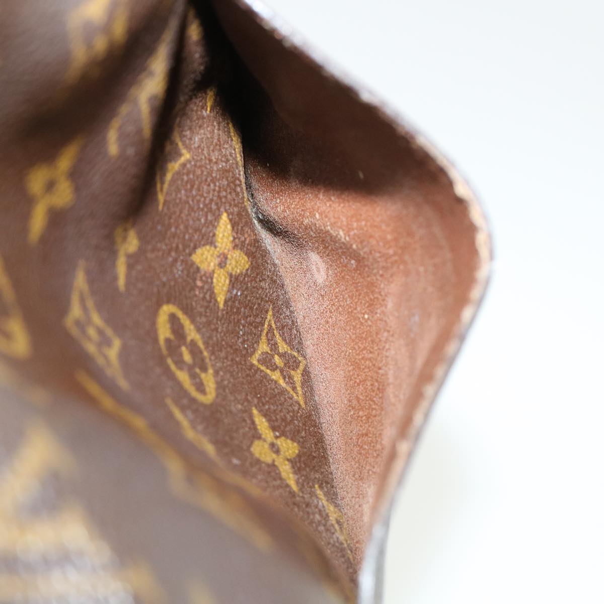 LOUIS VUITTON Monogram Saint Cloud PM Shoulder Bag M51244 LV ar8701