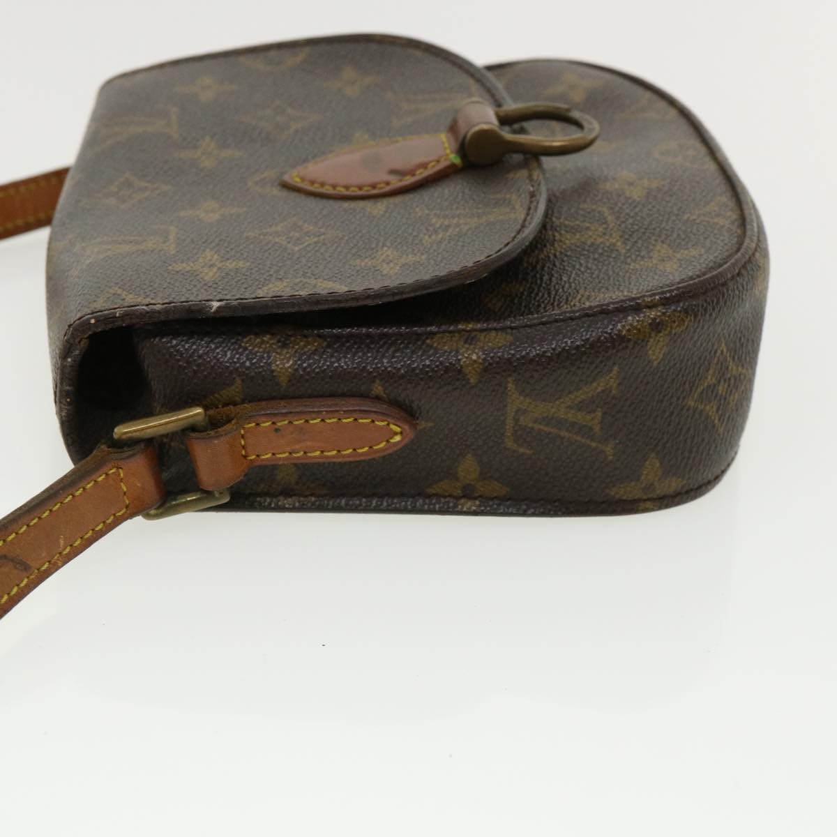LOUIS VUITTON Monogram Saint Cloud PM Shoulder Bag M51244 LV ar8701