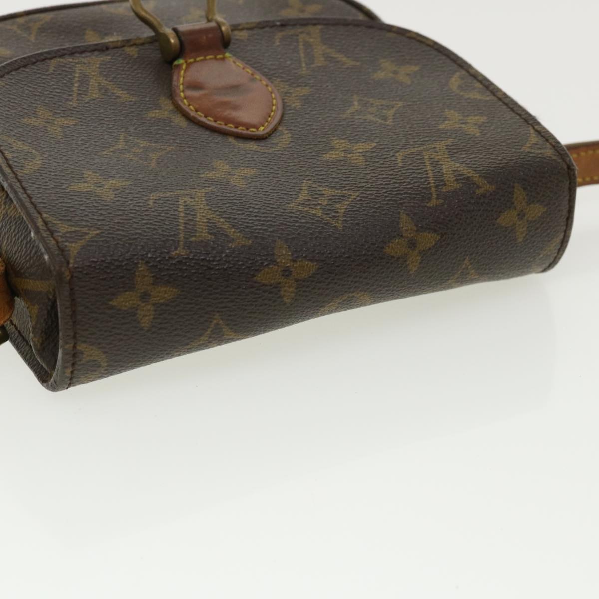 LOUIS VUITTON Monogram Saint Cloud PM Shoulder Bag M51244 LV ar8701