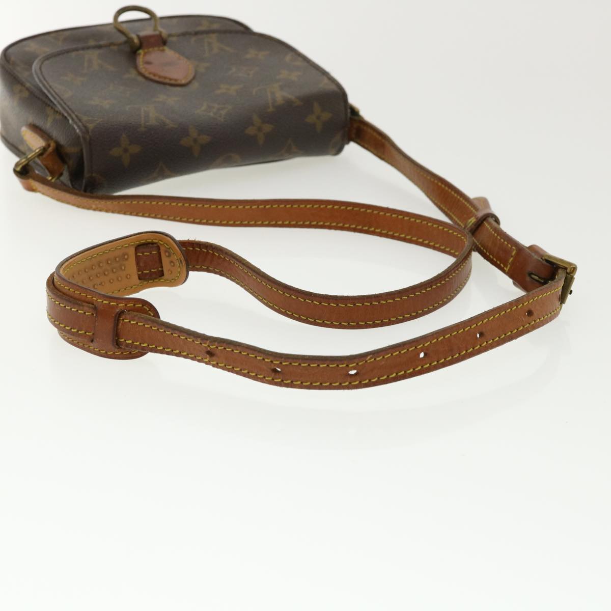 LOUIS VUITTON Monogram Saint Cloud PM Shoulder Bag M51244 LV ar8701