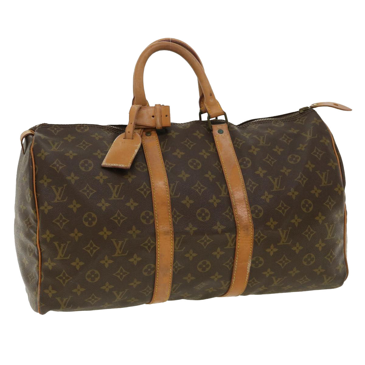 LOUIS VUITTON Monogram Keepall 45 Boston Bag Vintage M41428 LV ar8835