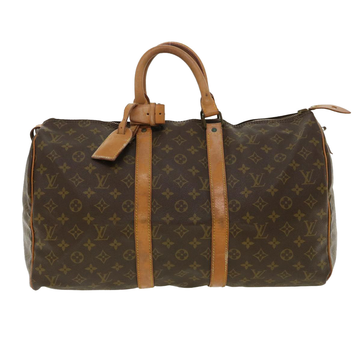 LOUIS VUITTON Monogram Keepall 45 Boston Bag Vintage M41428 LV ar8835