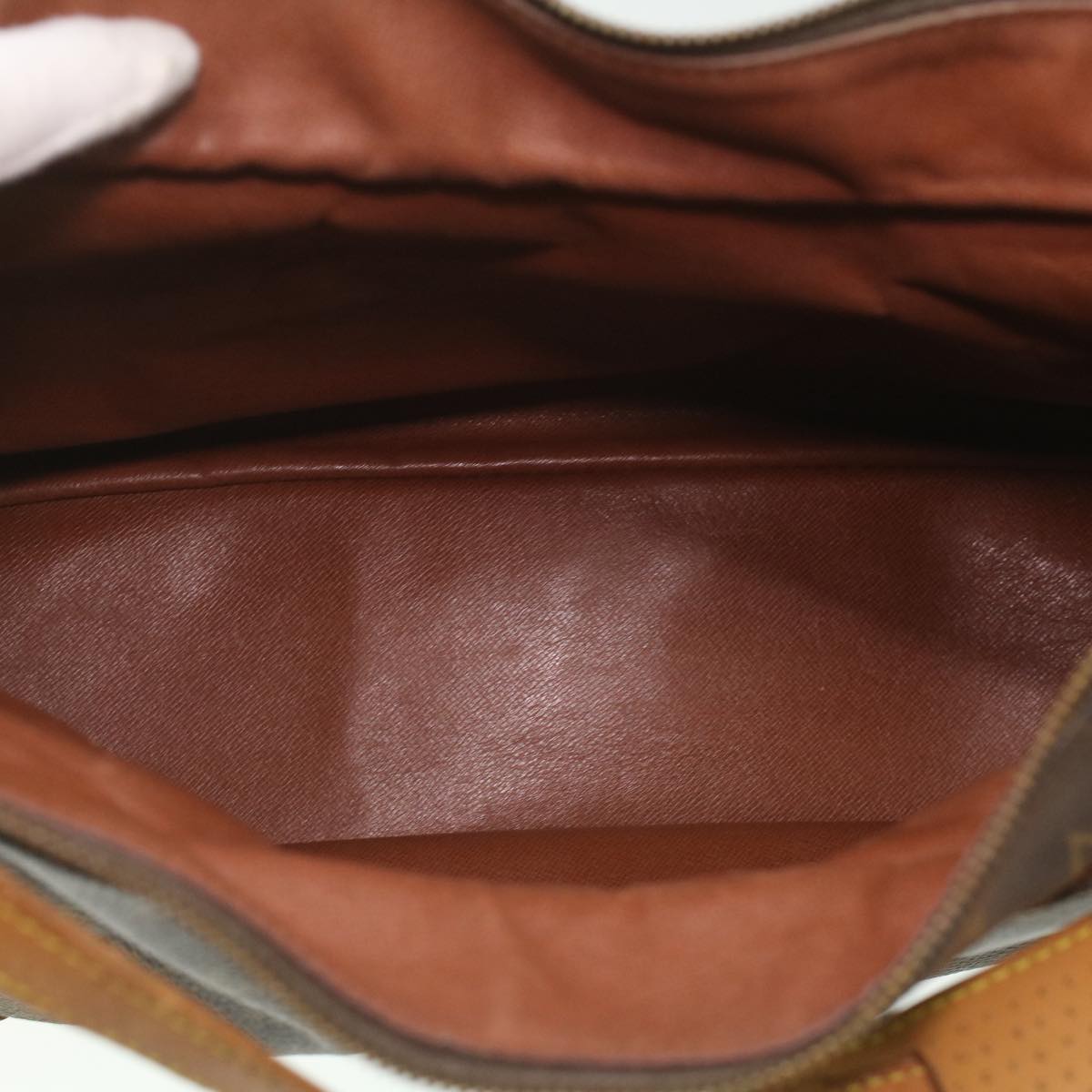 LOUIS VUITTON Monogram Boulogne 35 Shoulder Bag M51260 LV ar8891