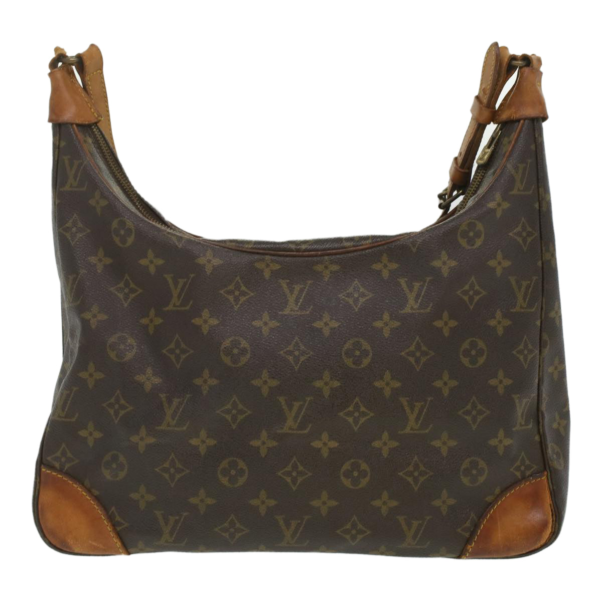 LOUIS VUITTON Monogram Boulogne 35 Shoulder Bag M51260 LV ar8891
