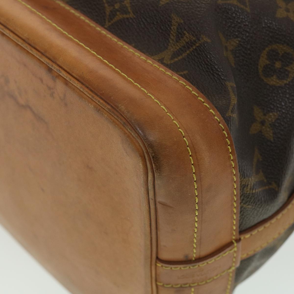 LOUIS VUITTON Monogram Noe Shoulder Bag M42224 LV ar9005