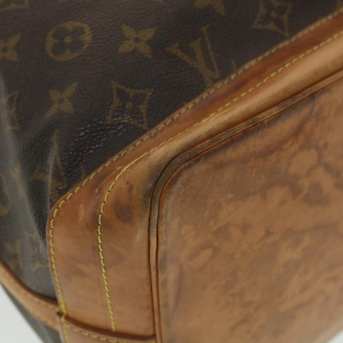 LOUIS VUITTON Monogram Noe Shoulder Bag M42224 LV ar9005