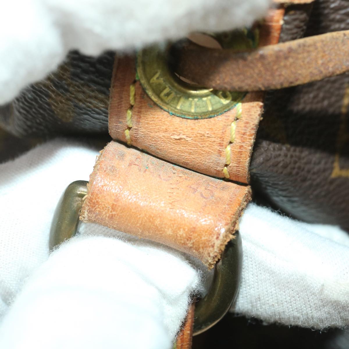 LOUIS VUITTON Monogram Noe Shoulder Bag M42224 LV ar9005