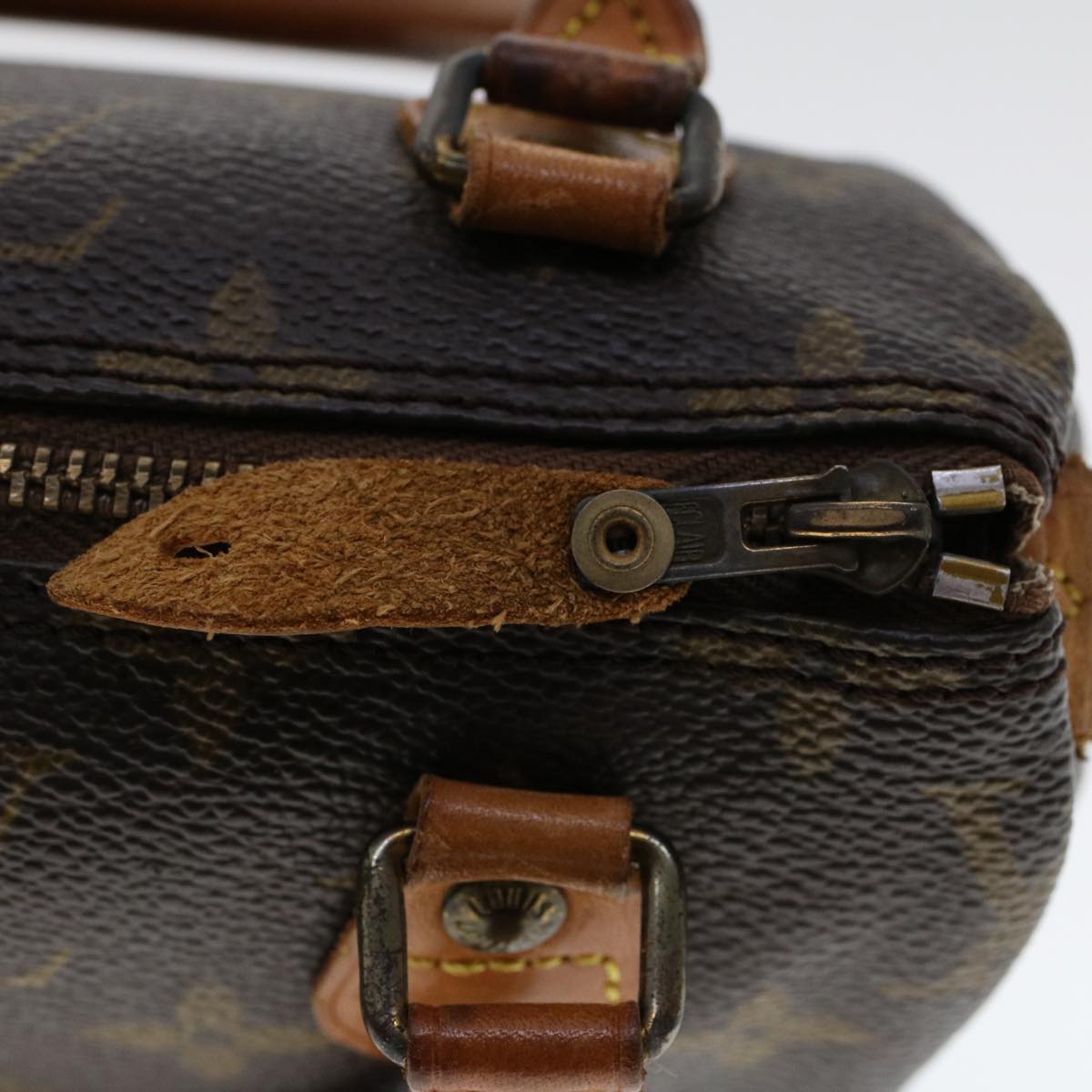 LOUIS VUITTON Monogram Mini Speedy Hand Bag 2way M41534 LV ar9585