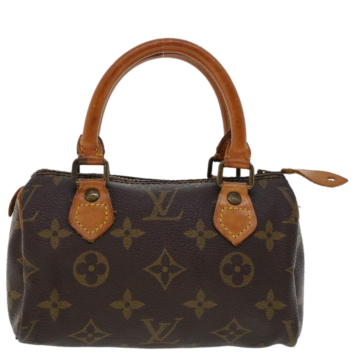 LOUIS VUITTON Monogram Mini Speedy Hand Bag 2way M41534 LV ar9585