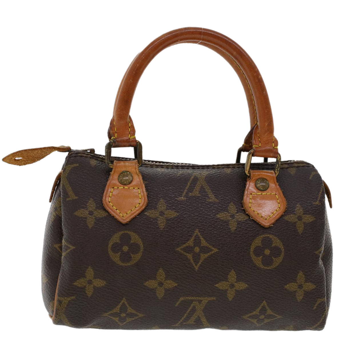 LOUIS VUITTON Monogram Mini Speedy Hand Bag 2way M41534 LV ar9585