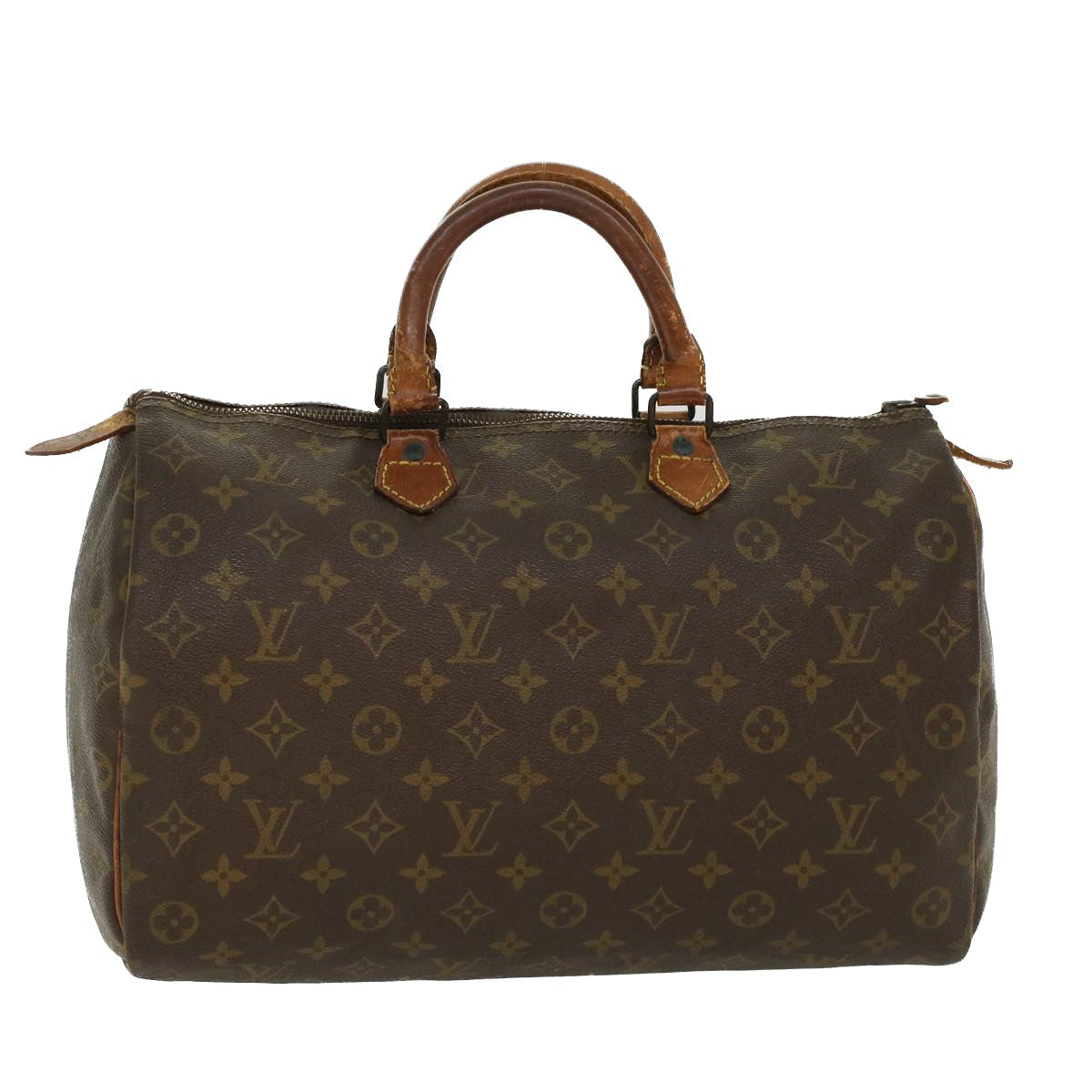 LOUIS VUITTON Monogram Speedy 35 Hand Bag Vintage M41524 LV ar9589