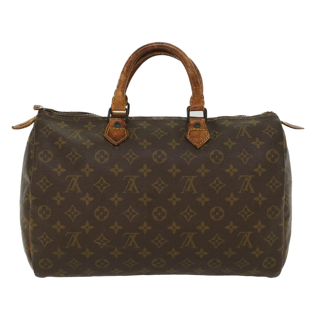 LOUIS VUITTON Monogram Speedy 35 Hand Bag Vintage M41524 LV ar9589