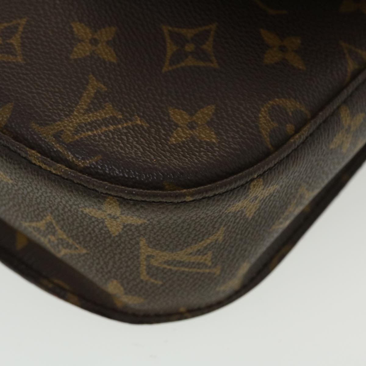 LOUIS VUITTON Monogram Saint Cloud GM Shoulder Bag M51242 LV ar9592