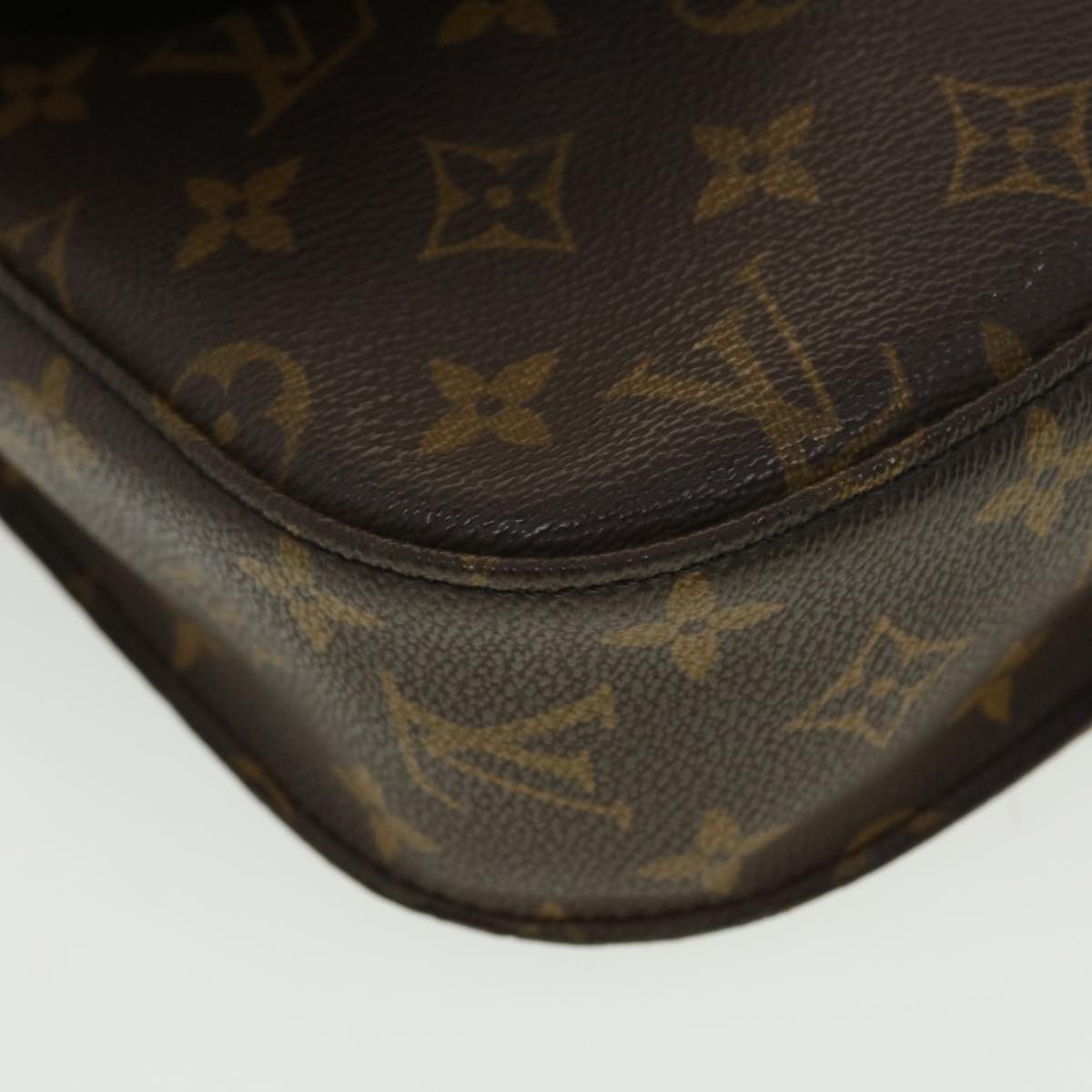 LOUIS VUITTON Monogram Saint Cloud GM Shoulder Bag M51242 LV ar9592