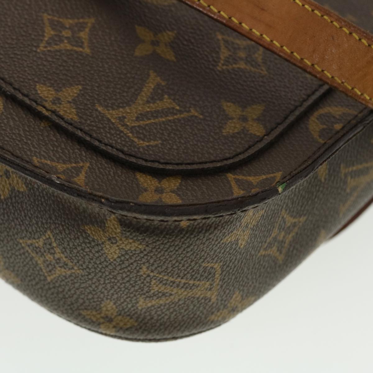 LOUIS VUITTON Monogram Saint Cloud GM Shoulder Bag M51242 LV ar9592