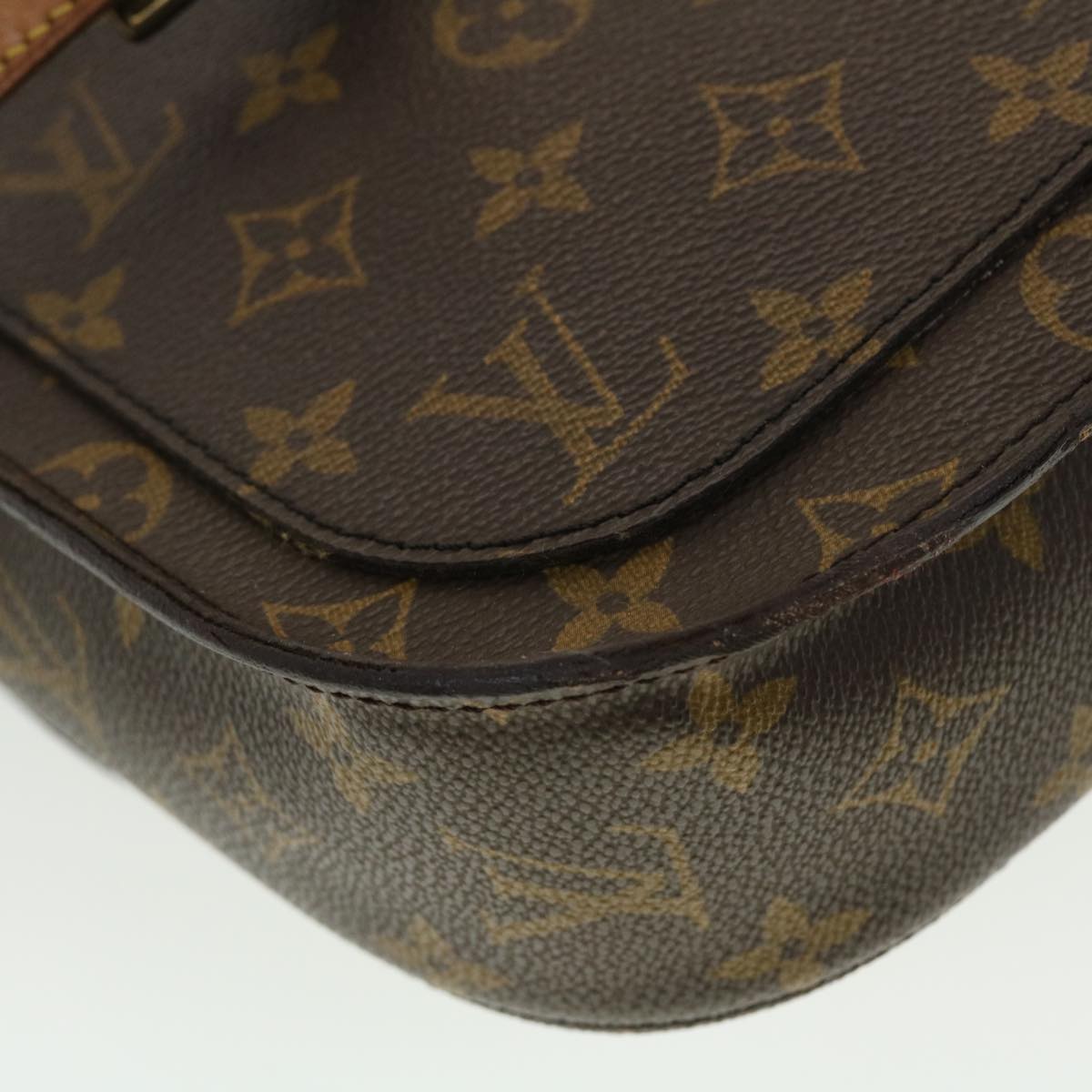 LOUIS VUITTON Monogram Saint Cloud GM Shoulder Bag M51242 LV ar9592