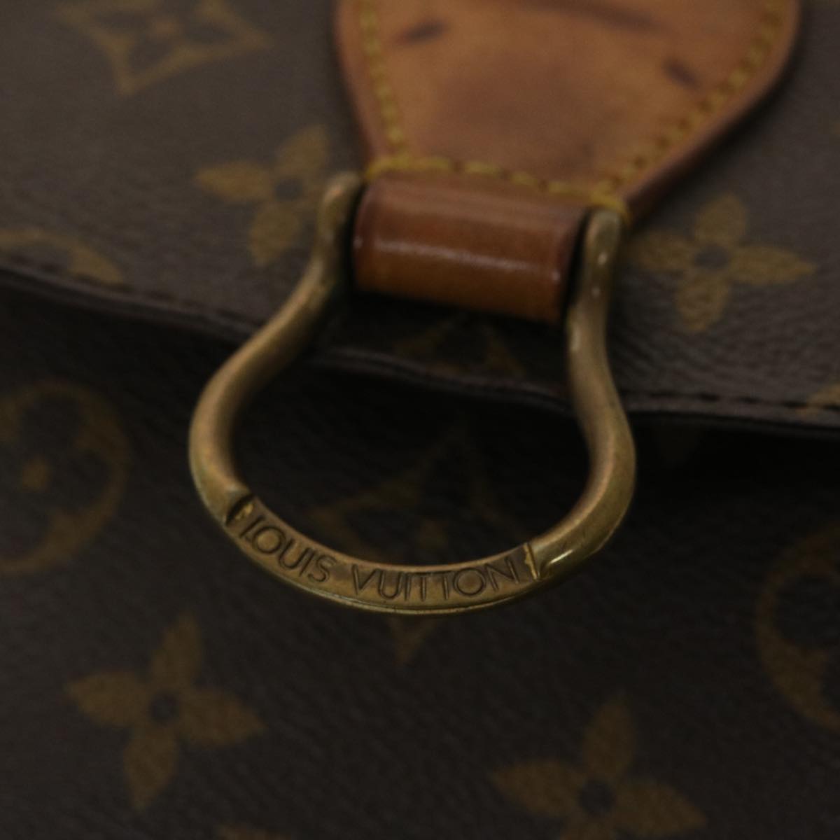 LOUIS VUITTON Monogram Saint Cloud GM Shoulder Bag M51242 LV ar9592