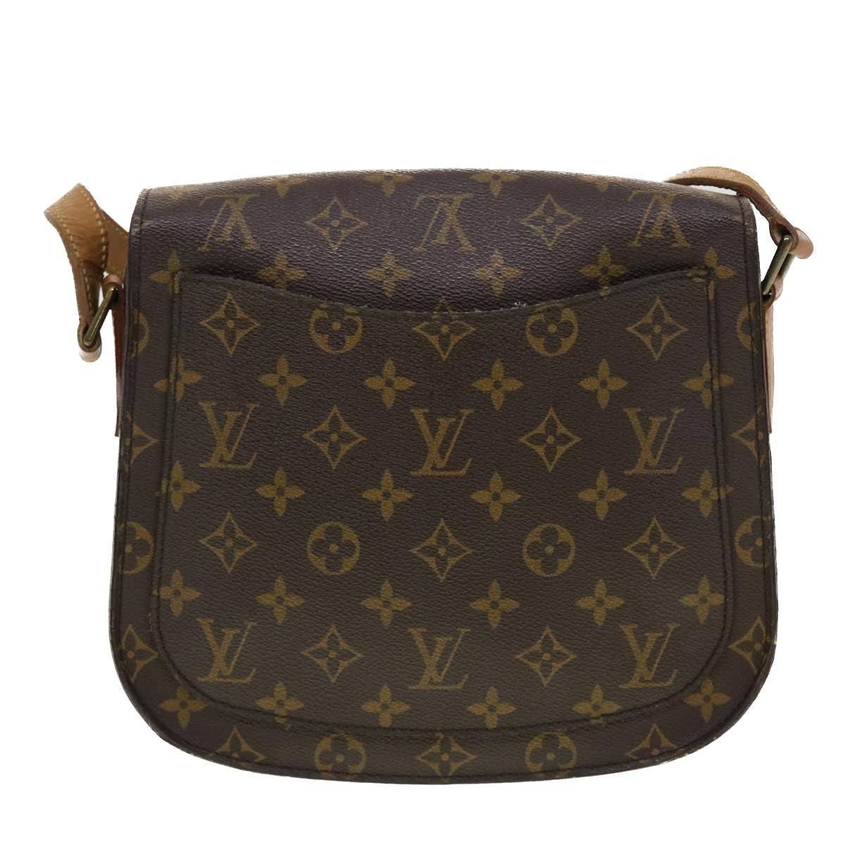 LOUIS VUITTON Monogram Saint Cloud GM Shoulder Bag M51242 LV ar9592