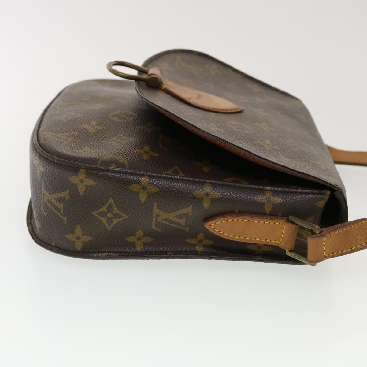 LOUIS VUITTON Monogram Saint Cloud GM Shoulder Bag M51242 LV ar9592
