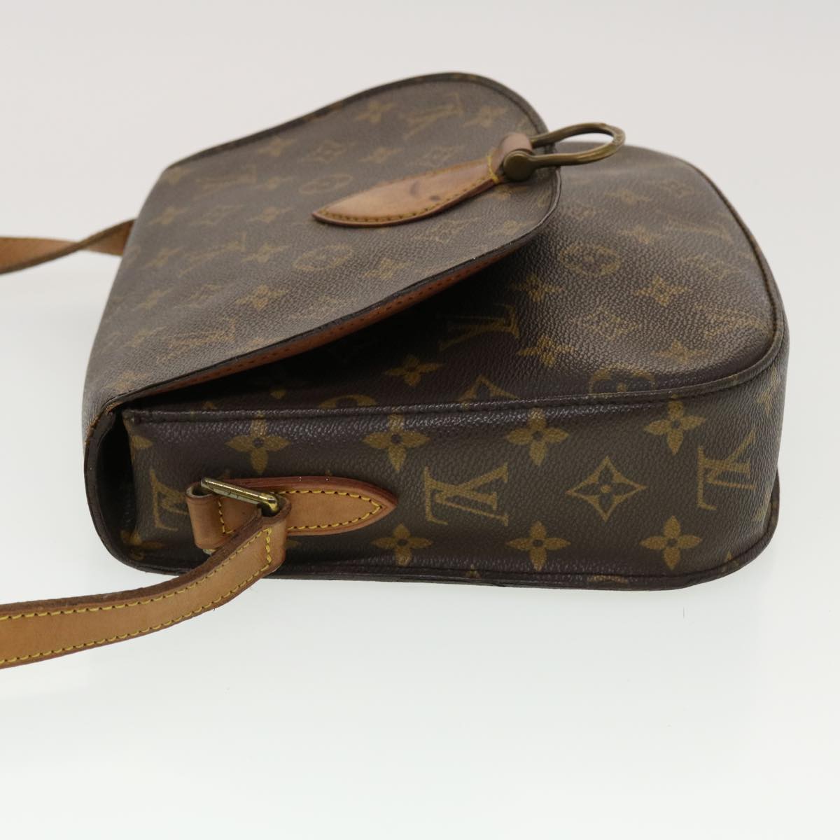 LOUIS VUITTON Monogram Saint Cloud GM Shoulder Bag M51242 LV ar9592
