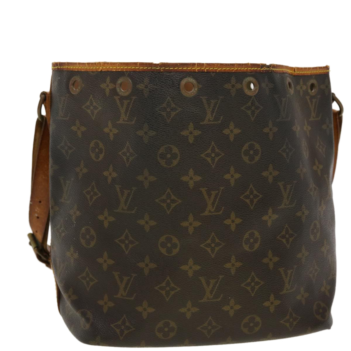LOUIS VUITTON Monogram Petit Noe Shoulder Bag M42226 LV ar9608