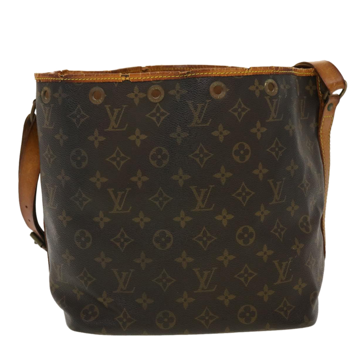 LOUIS VUITTON Monogram Petit Noe Shoulder Bag M42226 LV ar9608