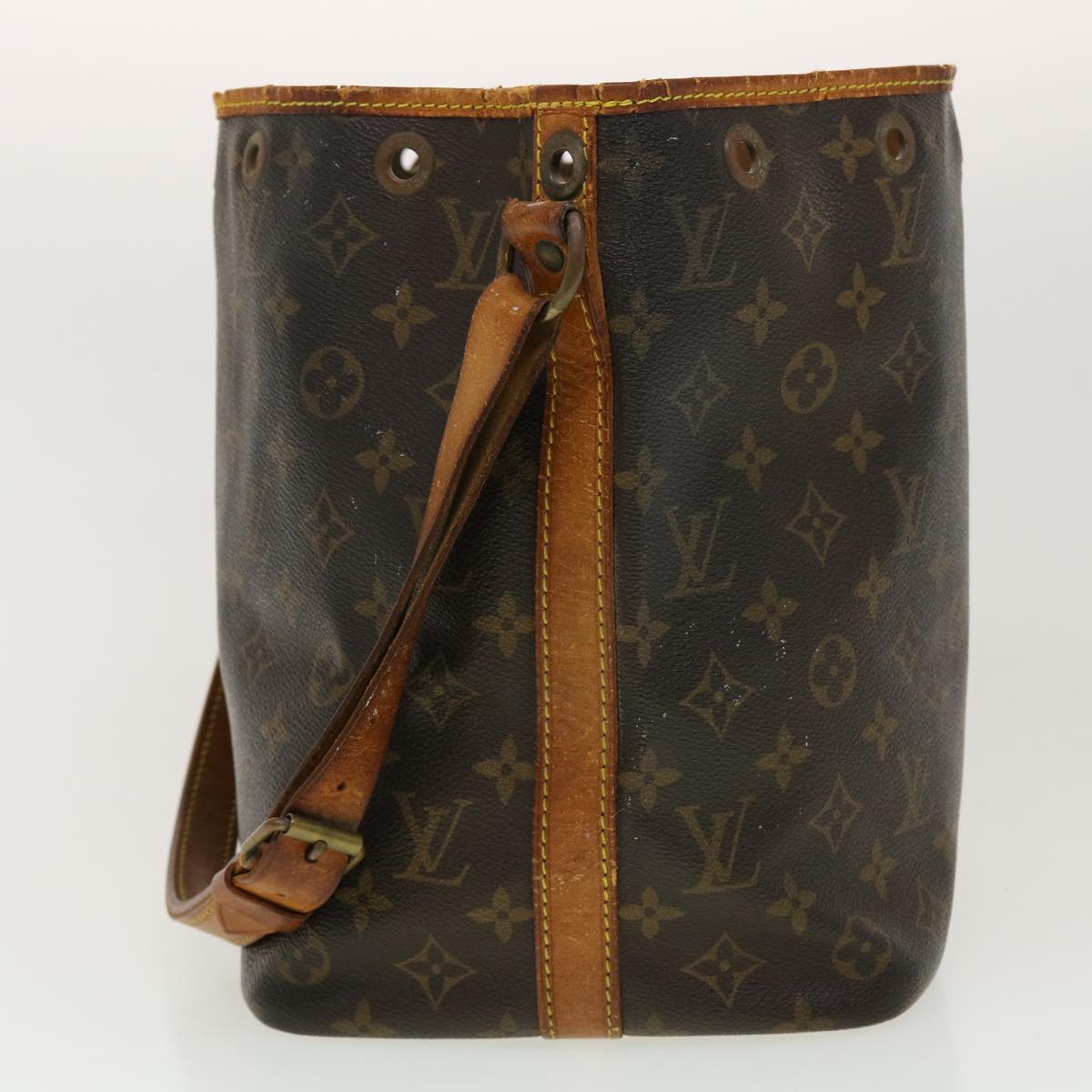 LOUIS VUITTON Monogram Petit Noe Shoulder Bag M42226 LV ar9608
