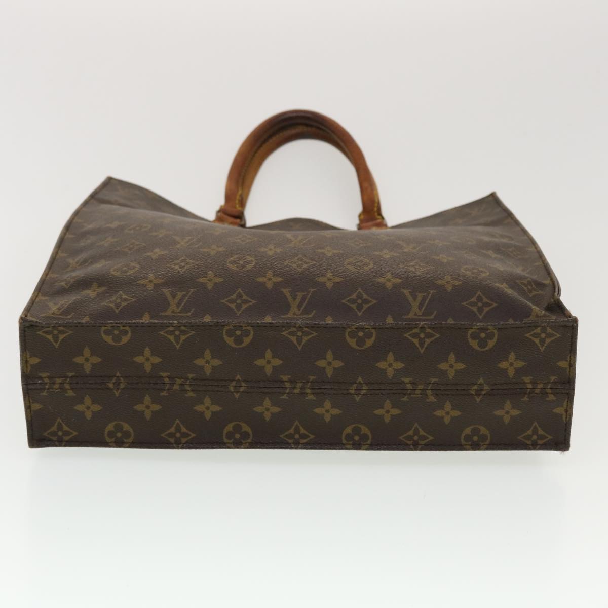 LOUIS VUITTON Monogram Sac Plat Hand Bag M51140 LV ar9611