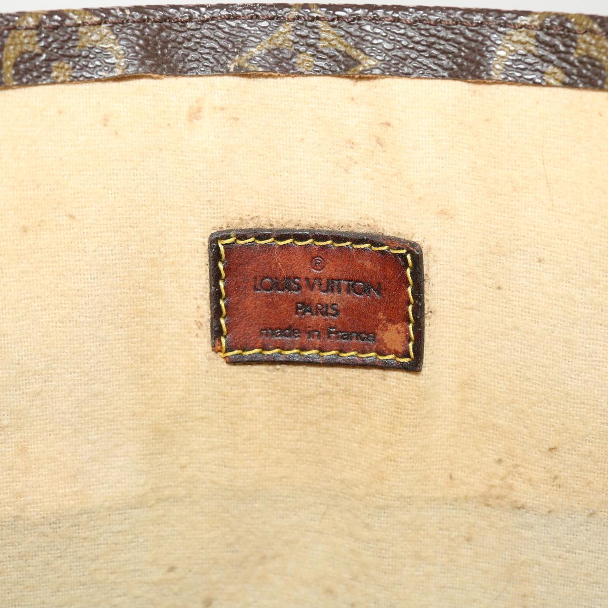 LOUIS VUITTON Monogram Sac Plat Hand Bag M51140 LV ar9611