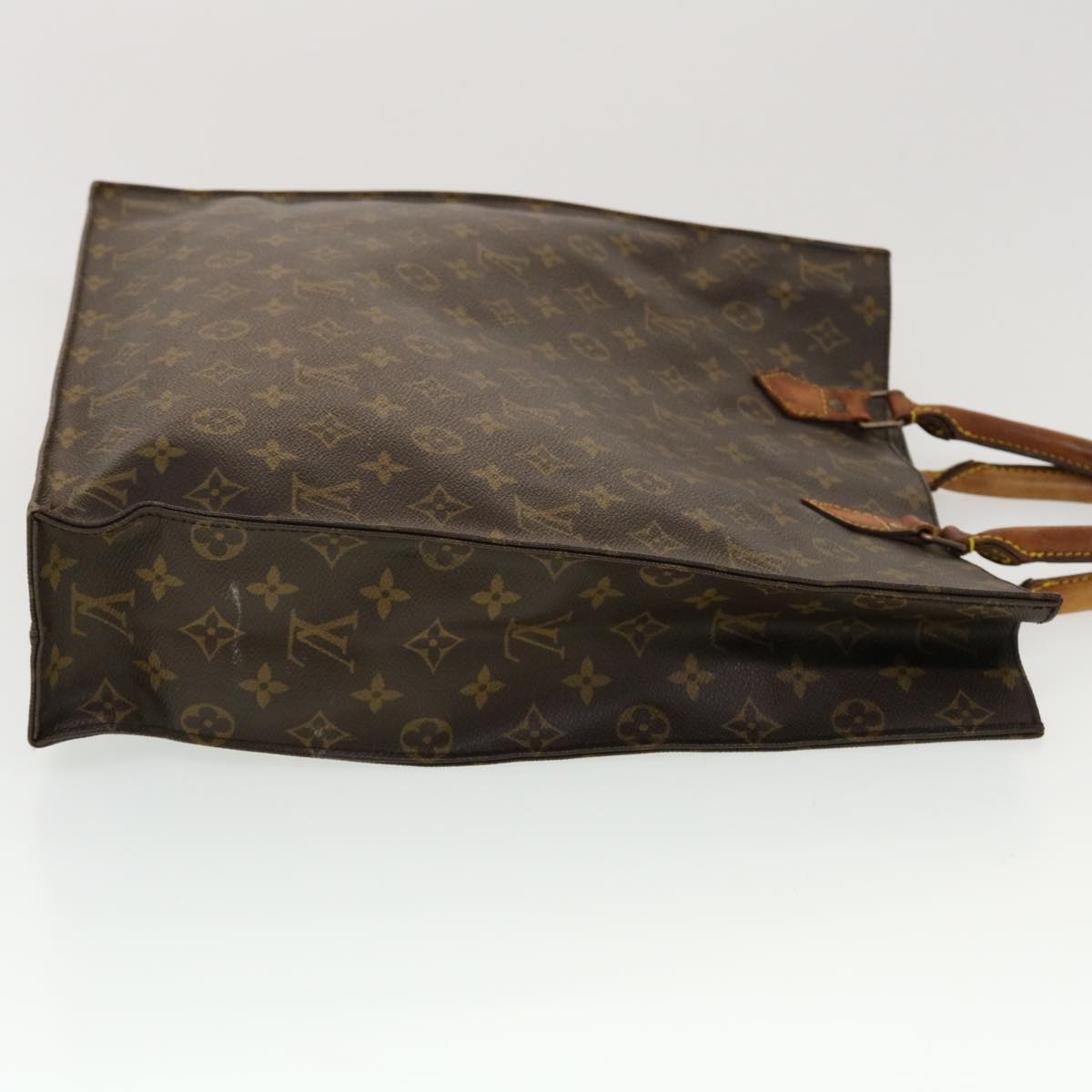 LOUIS VUITTON Monogram Sac Plat Hand Bag M51140 LV ar9611