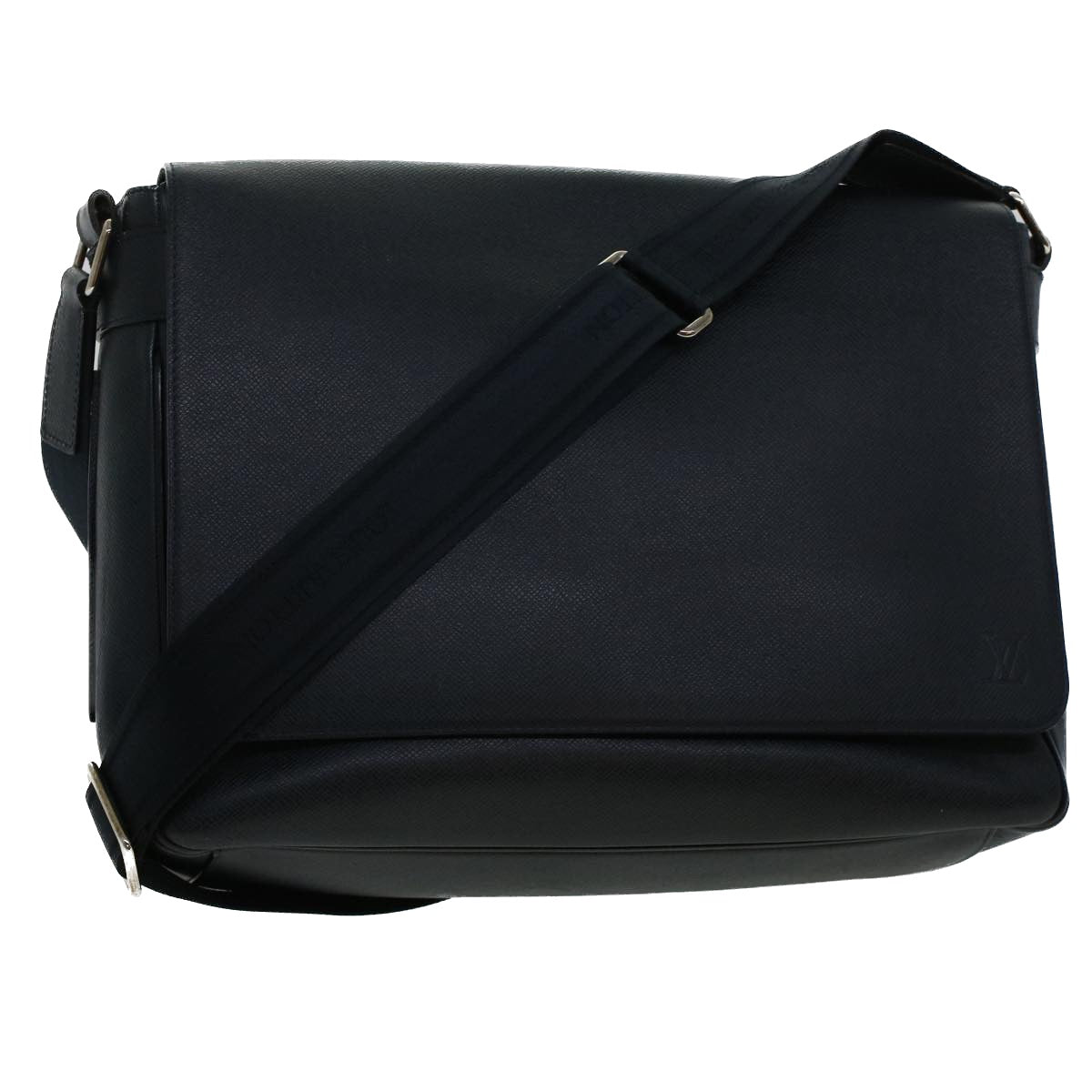 LOUIS VUITTON Taiga Leather Romantic GM Shoulder Bag Boreal M32627 ar9641