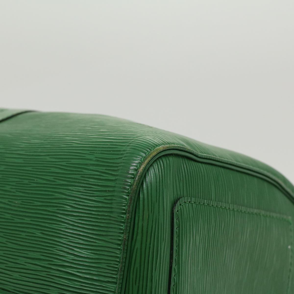 LOUIS VUITTON Epi Keepall 45 Boston Bag Green M42974 LV ar9646B