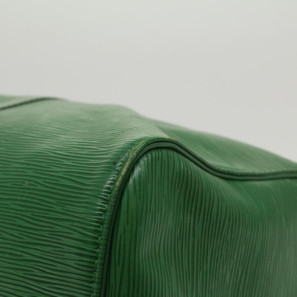 LOUIS VUITTON Epi Keepall 45 Boston Bag Green M42974 LV ar9646B