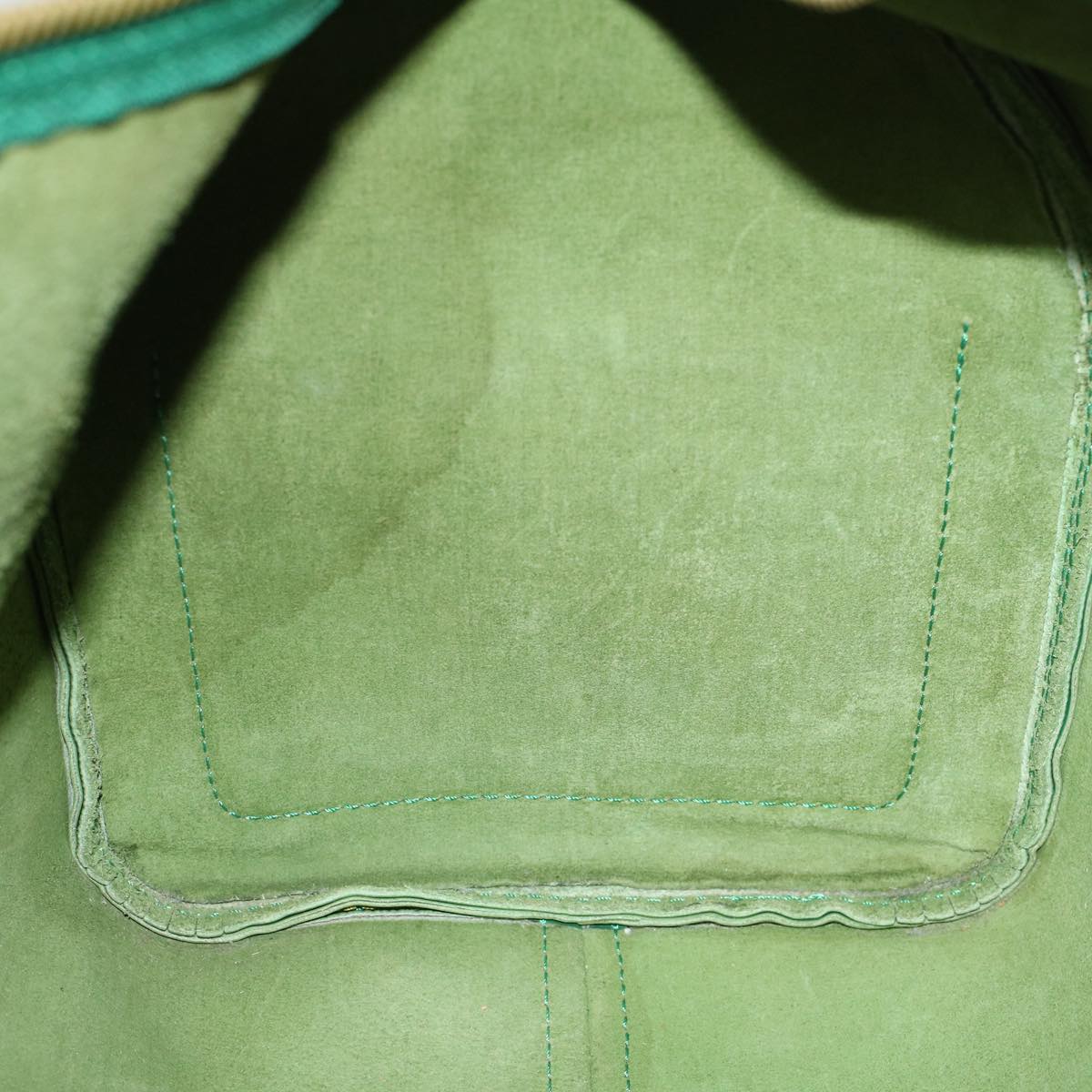 LOUIS VUITTON Epi Keepall 45 Boston Bag Green M42974 LV ar9646B