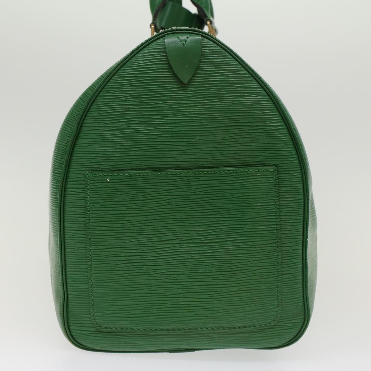 LOUIS VUITTON Epi Keepall 45 Boston Bag Green M42974 LV ar9646B