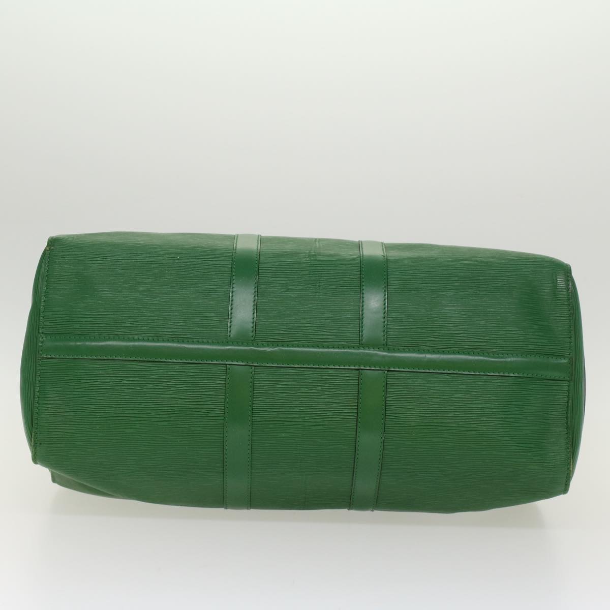 LOUIS VUITTON Epi Keepall 45 Boston Bag Green M42974 LV ar9646B