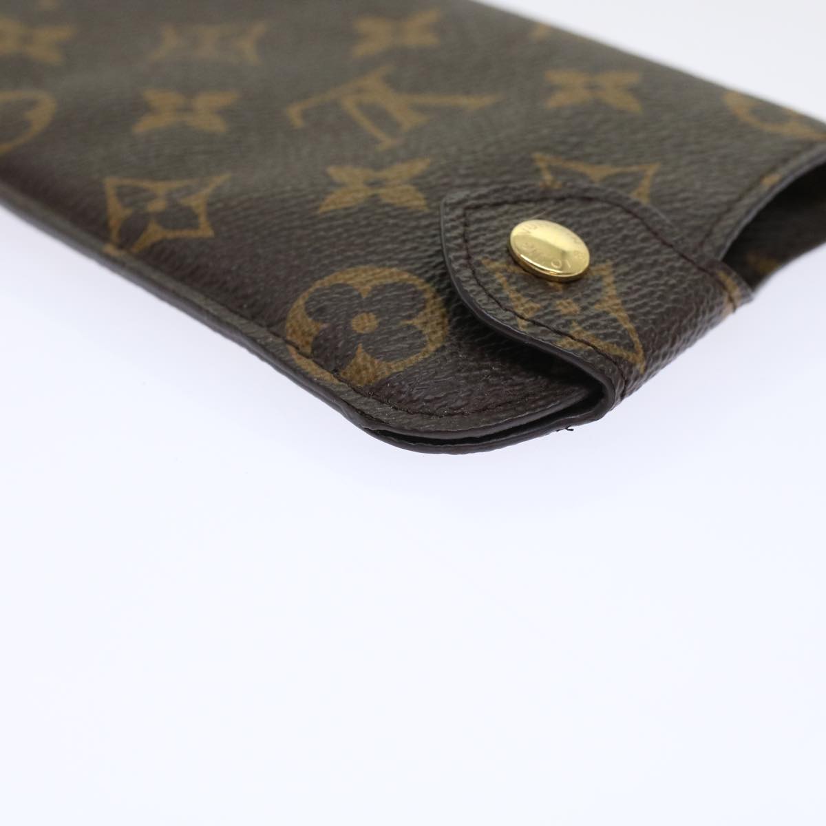 LOUIS VUITTON Monogram Etui Lunette MM Glasses Case M66544 LV ar9647B