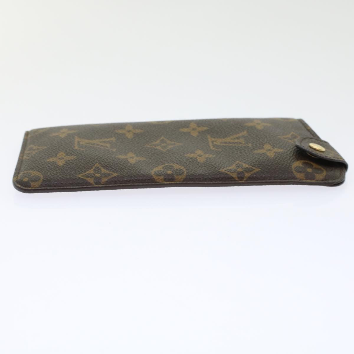 LOUIS VUITTON Monogram Etui Lunette MM Glasses Case M66544 LV ar9647B