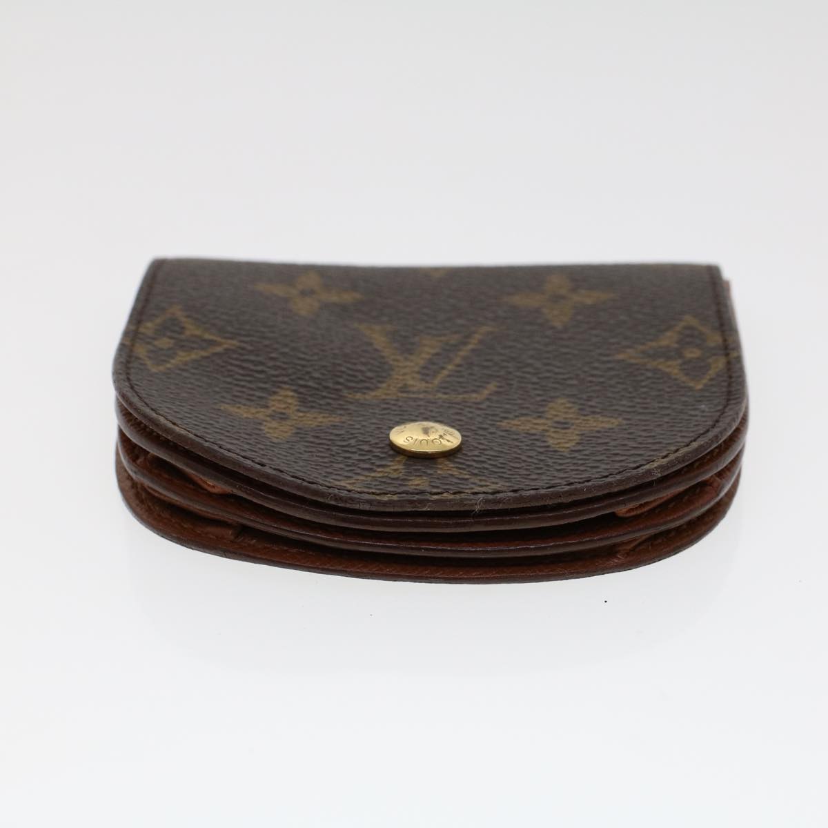 LOUIS VUITTON Monogram Porte Monnaie Guze Coin Purse M61970 LV ar9652B