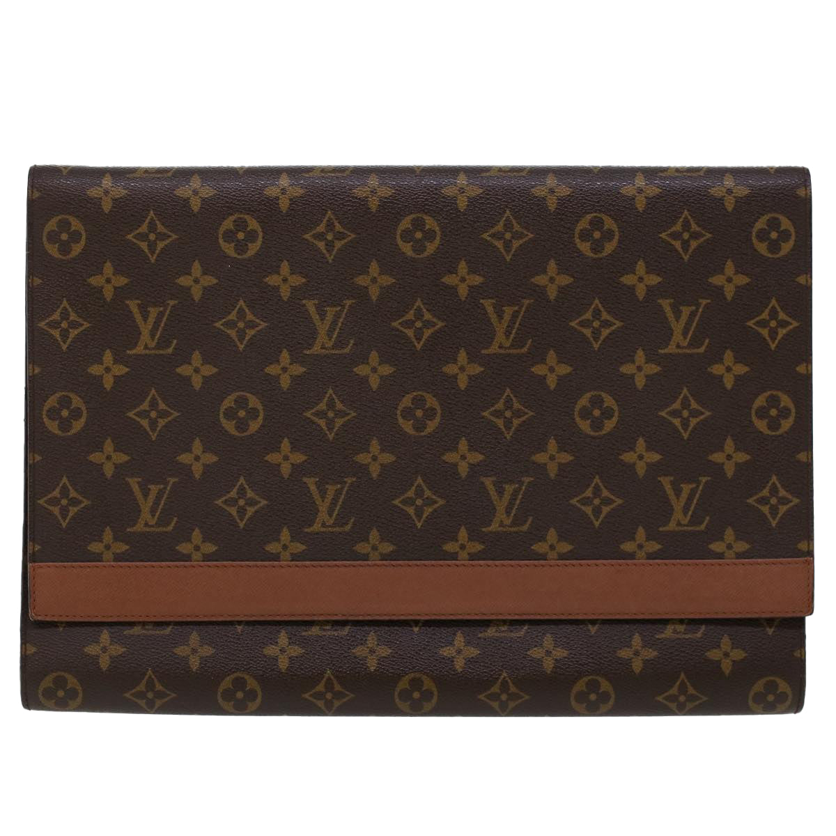 LOUIS VUITTON Monogram Porte Envelope Clutch Bag M51801 LV ar9655B